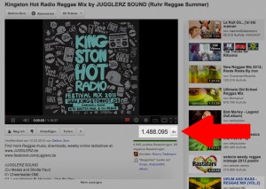 Youtube Mix 1.5 mio views One of the most successful Reggae Mixes ever?